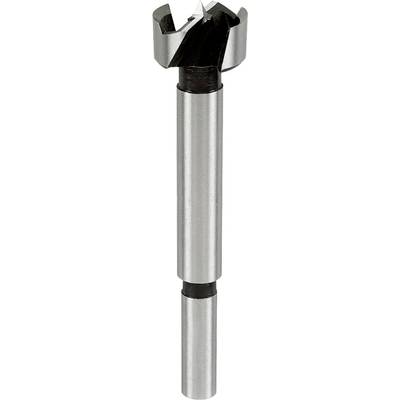 Metal drill bit with a cylindrical shaft and a sharp, angled head. Suitable for drilling into metal surfaces.