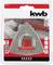 Triangular sandpaper, 80 mm, suitable for Bosch, Einhell, Makita. Packaging demonstrates application on wooden surface.