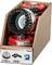 Wire brushes in a cardboard box, red handle and metal bristles, 100 mm diameter. Branded packaging with product and size details.