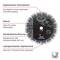 'Illustration of a cutting disc with segmented cutting edge. Labels show features: robust, standardised bore, laser-welded segment edge.'