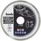 'Cutting disc for angle grinder, 115 mm diameter, 22.23 mm bore. Suitable for metal up to 80 m/s, 13,300 rpm.'