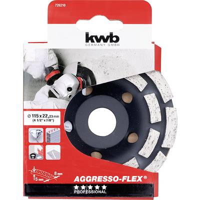 kwb 726210 Diamond cutting disc Diameter 115 mm 1 pc(s)