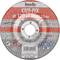 Grinding disc by kwb brand, type 'CUT-FIX', with dimensions 125 x 3.0 x 22.23 mm. Maximum rotational speed 80 m/s, suitable for metalworking.