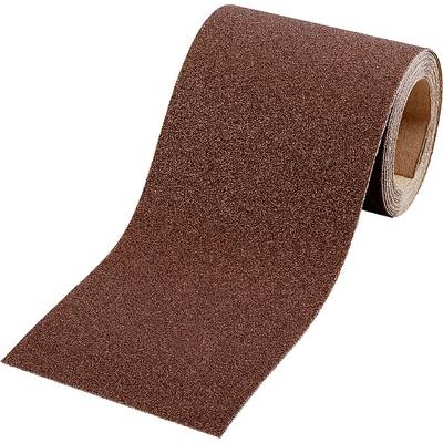 A roll of coarse-grit sandpaper. Ideal for sanding wooden surfaces.