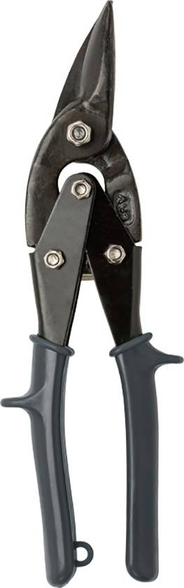Garden shears with a black head and dark grey handles; suitable for cutting branches and wire.