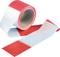 Roll of Barrier Tape: White and red, often used to mark construction sites or cordoned-off areas.