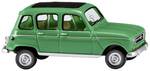 H0 Renault R4 with green folding roof