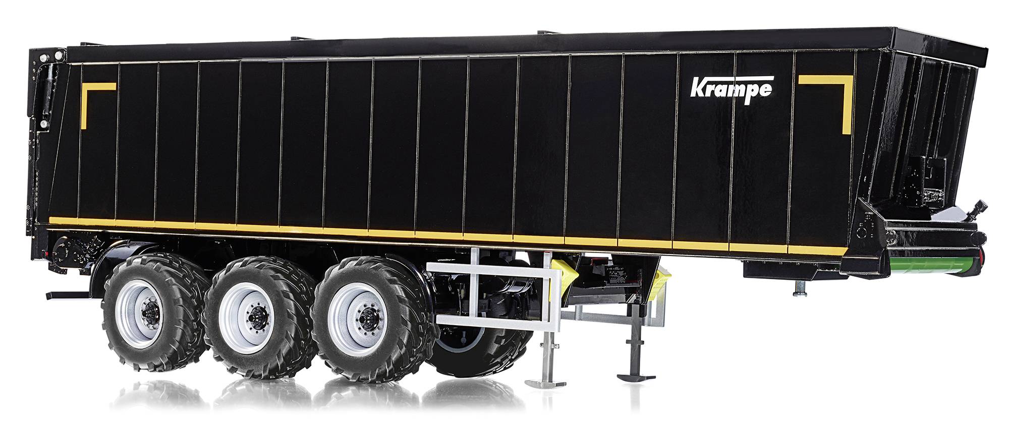 Image of Wiking 0776 59 Gauge 1 Trailer Krampe rollover carriage SB II 30/1070, black