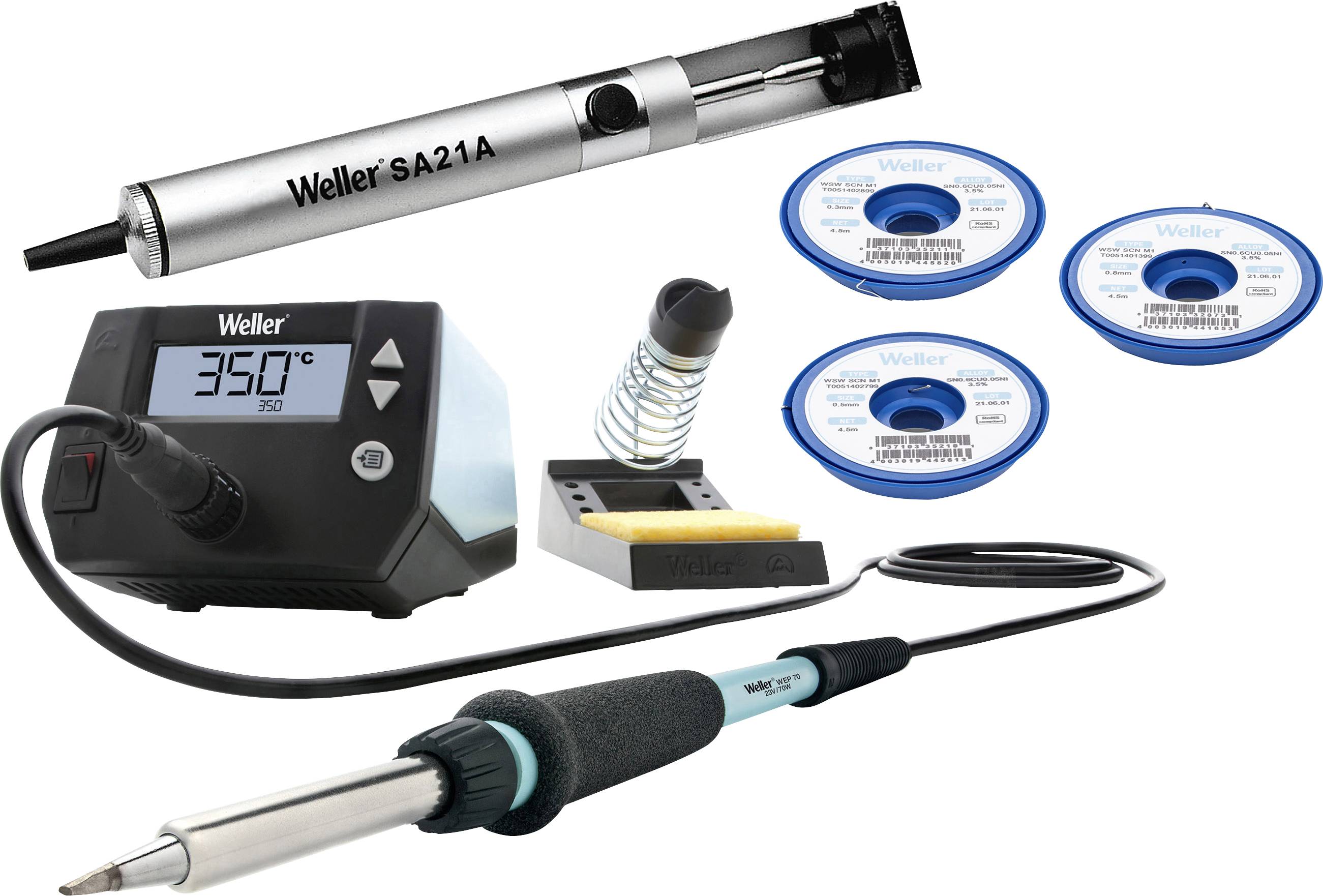 Weller WE 1010 100 Jahre Conrad Jubiläum-Set Soldering station Digital ...