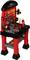 Toy Workbench for Children with Tools and Accessories in Red and Black. Includes Hammers, Screwdrivers and Spanners.