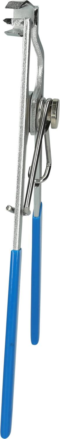 'Stud spanner with blue handle, tool for installing stud bolts.'