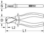 ERGOTORQUE front cutter, 160mm