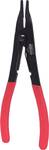 Circlip pliers, molded tips, 240 mm