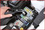 Relay pliers bent 45° 