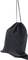 A black drawstring PE bag.