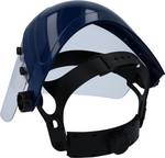 Face protection with headband