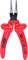 Insulated red pliers with isolated handles, suitable for live working up to 1000 volts. Tool by KS Tools.