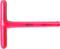 Isolated T-handle key, red, suitable for live working up to 1000 V, with brand logo and standards reference.