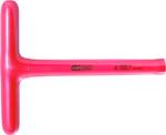 T-grip socket wrench with protective insulation, 17x17 200mm
