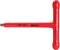A red T-handle key for work up to 1000 volts by KS Tools. Suitable for safe application during electrical work.