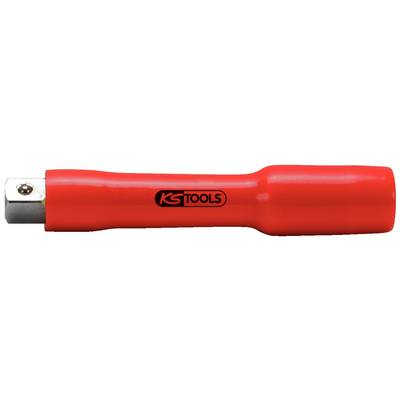 Red screwdriver handle by KS Tools, ergonomically shaped for comfort and grip.