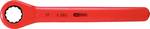 Ratcheting box wrench with protective insulation, 18 mm