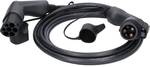 Efuturo straight charging cable, type 2 to type 1 plug, 1 phase, up to 7.4 kW, 32 A, 230 V, mode 3, 5 meter