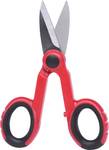 Universal workshop scissors, 140 mm, red