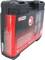 Tool case with KS Tools logo, black hard shell, red label. Contains colour-coded tools inside.
