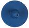 Blue, circular suction cup, typically used for attaching objects to smooth surfaces.