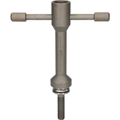A T-shaped socket wrench with a long shaft, suitable for tightening or loosening screws or nuts.