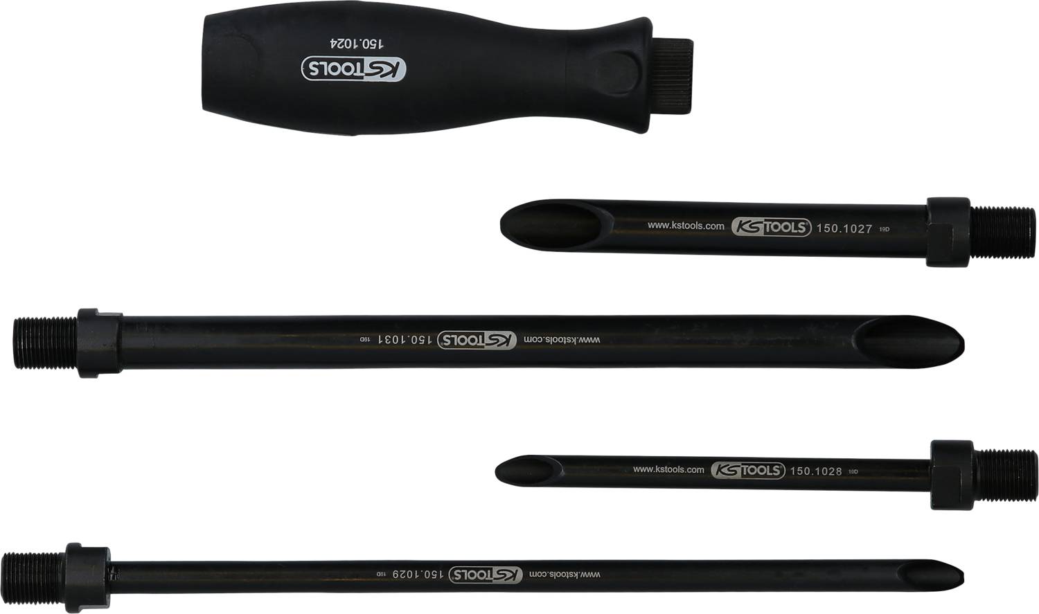 5-piece cable running aid kit 150.1025 KS Tools 1 pc(s)