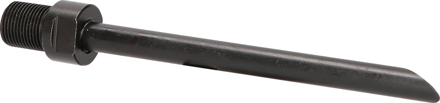 A metal cylinder with threading on one end, typically used as a nozzle or measuring component in industrial applications.