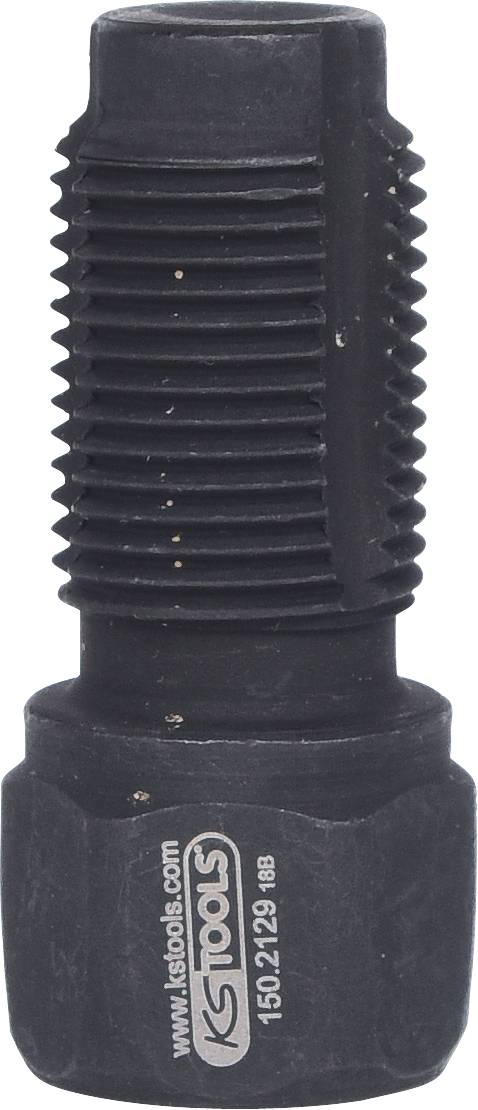 Black painted car part with a threaded screw mount and the brand name 'KS Tools' on the side.