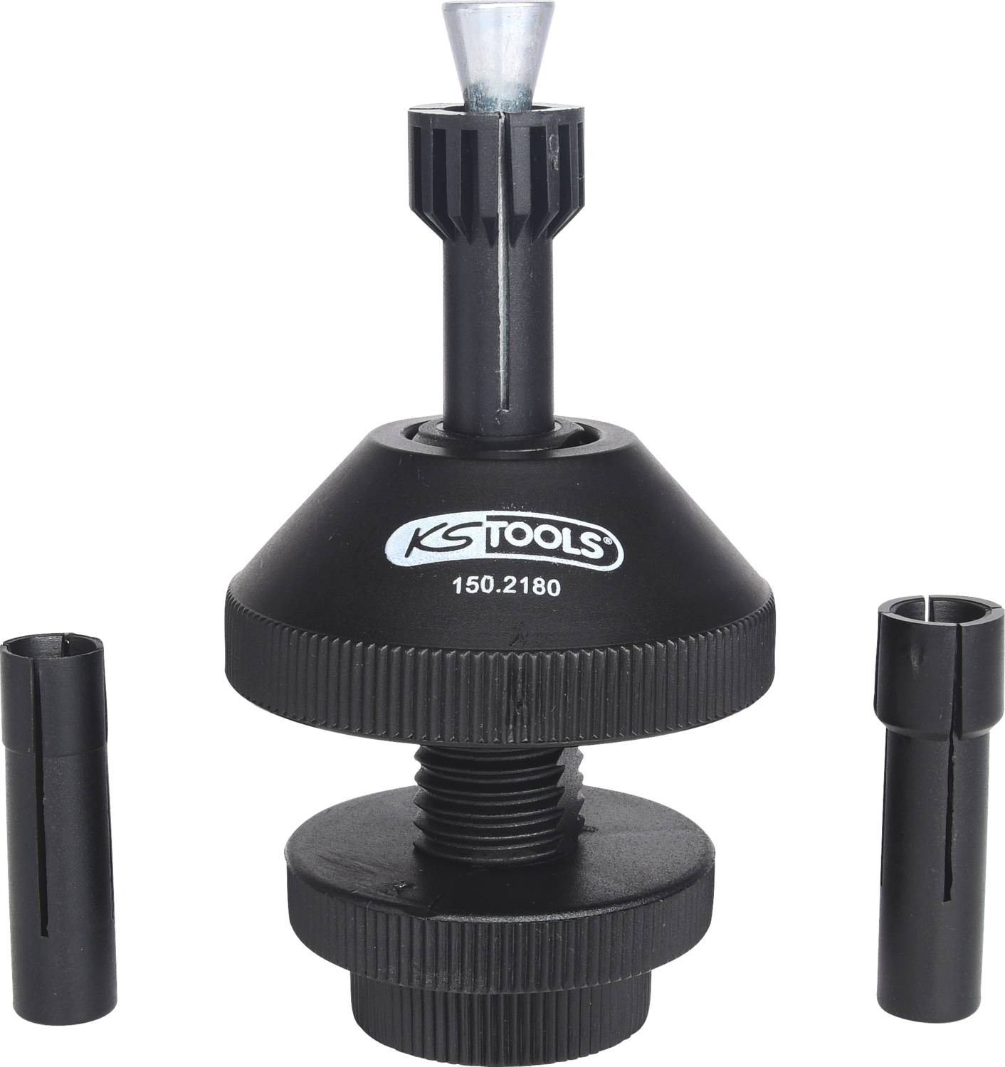 KS Tools Exhaust Pipe Cutting Tool with Two Spare Blades. A tool for cutting exhaust pipes.<br><br>Note: I've translated the technical terms to British English while maintaining the original meaning and structure.