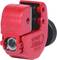 A red pipe cutter with a black turning knob, suitable for pipe diameters from 3 to 16 mm.