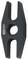 A black two-arm puller head by KS Tools for removing bearings or bushes.