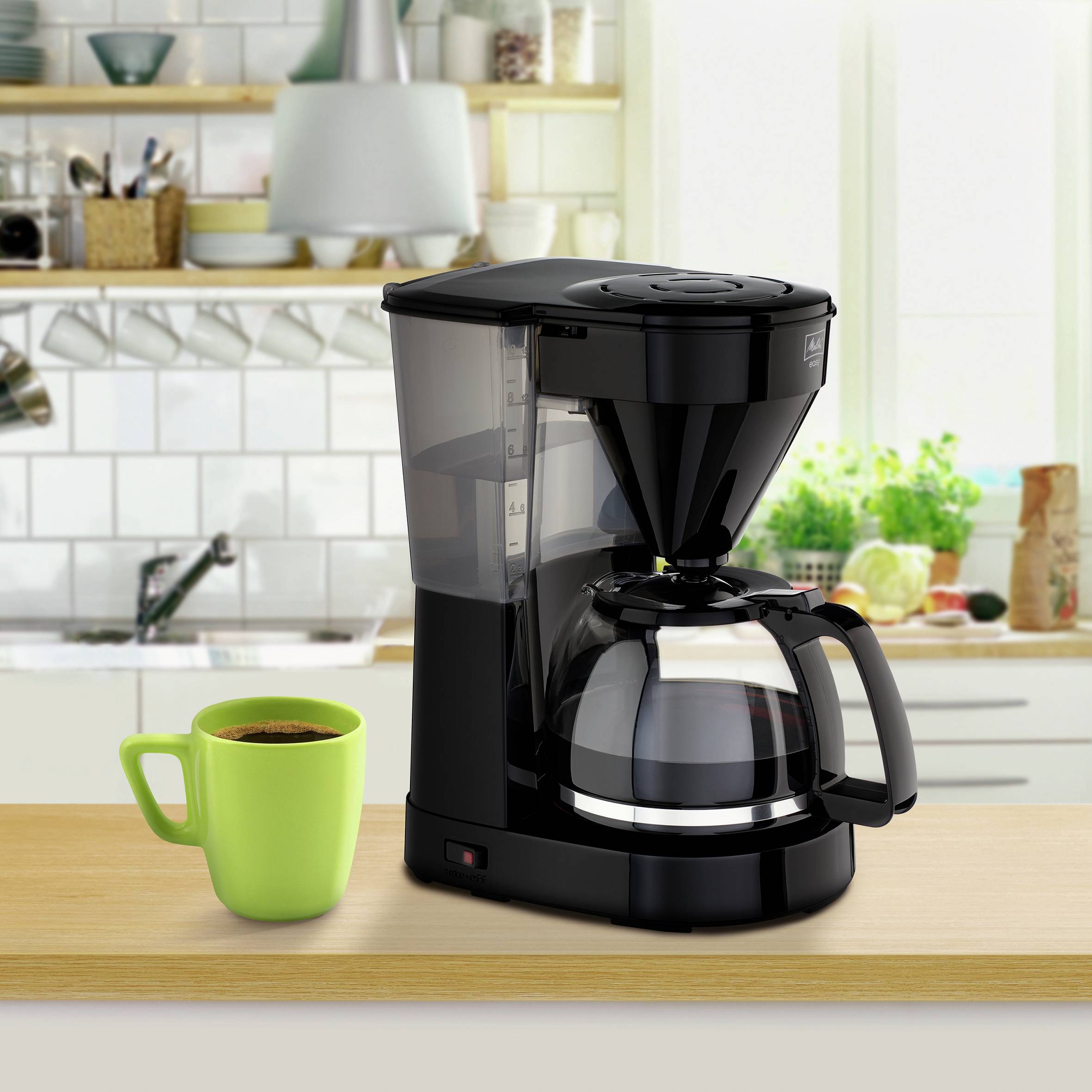 Melitta Easy Coffee maker Black Cup volume=10 Glass jug | Conrad.com