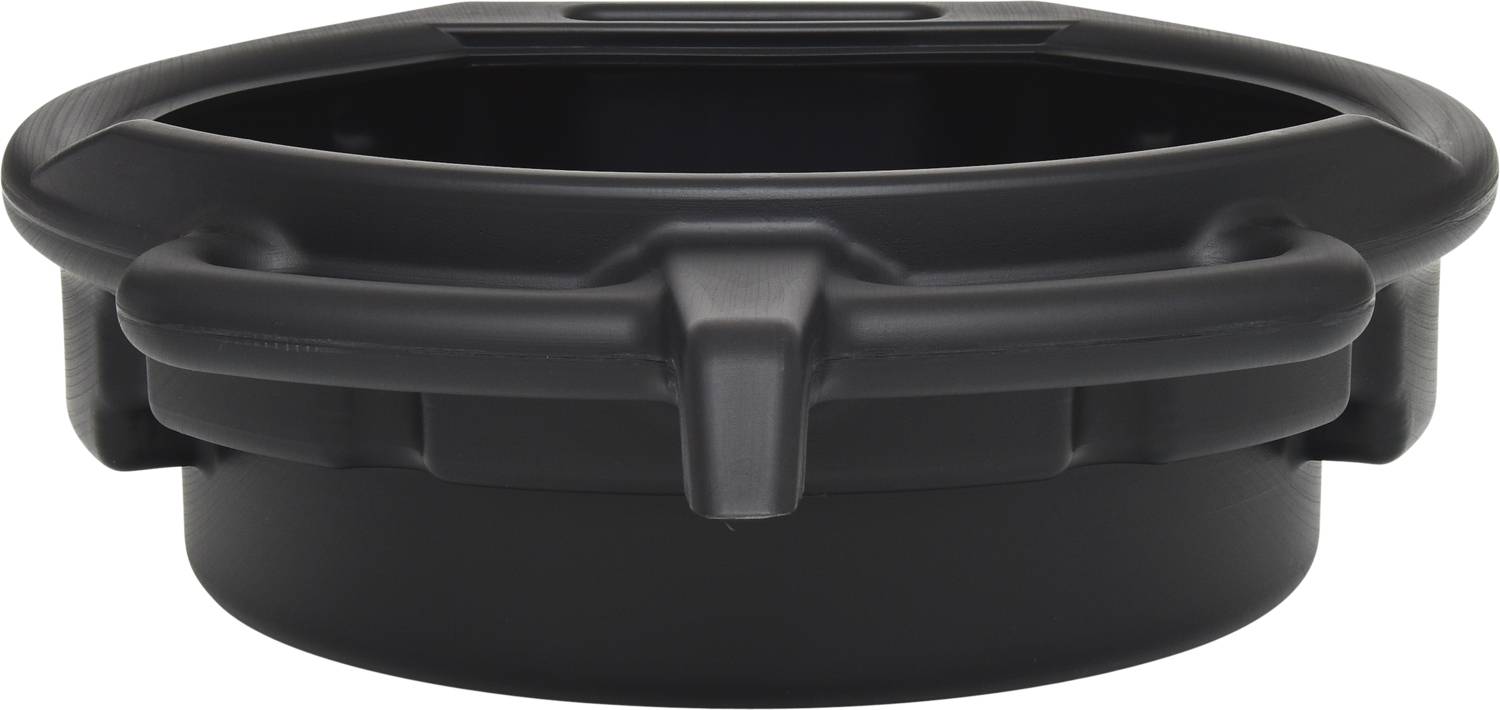 A black plastic lid with two handles, likely for a container or bin.