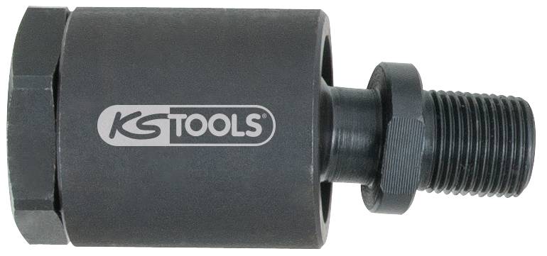 'Specialist tool by KS Tools with threaded connection and cylindrical body, suitable for use in technical or mechanical projects.'