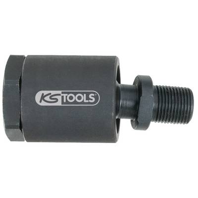 'Specialist tool by KS Tools with threaded connection and cylindrical body, suitable for use in technical or mechanical projects.'