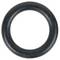 Black rubber O-ring, used for sealing or as a connecting element in mechanical applications.