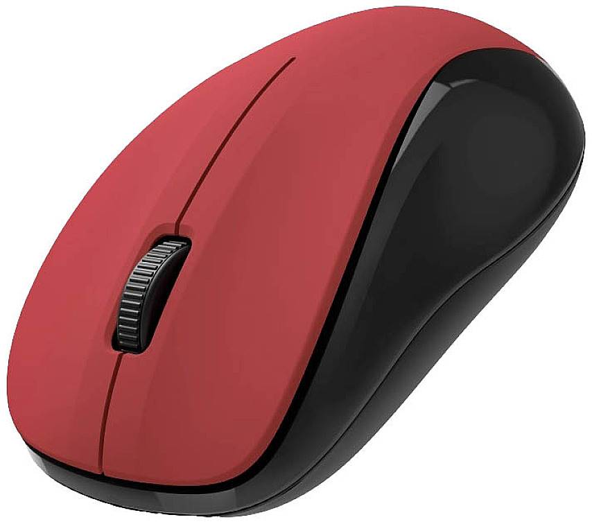 Hama Mouse Radio Optical Red 3 Buttons 1200 dpi
