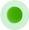 A light green-coloured, round container with a darker green centre, viewed from above, resembling a laboratory sample vessel.