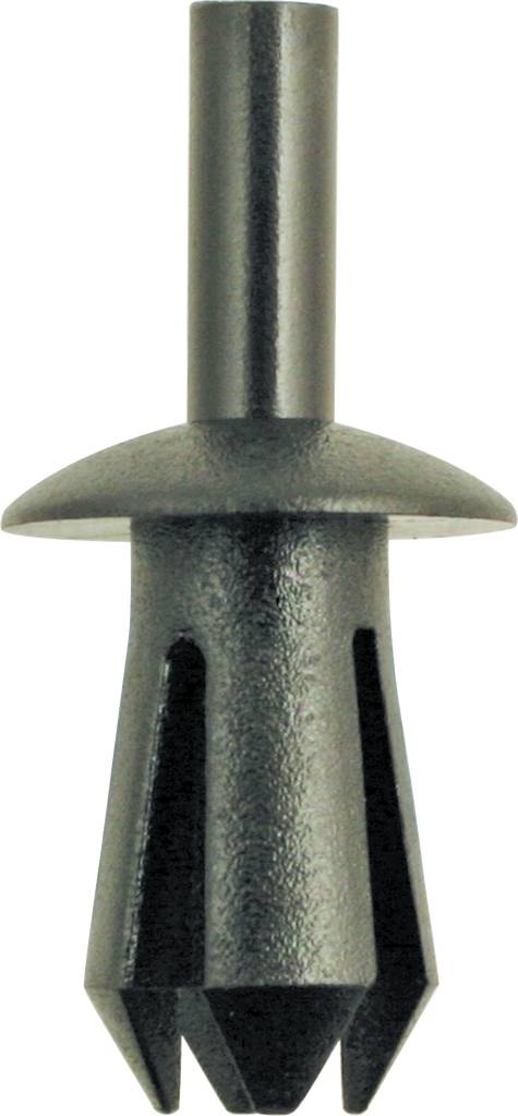A six-fluted countersink with a cylindrical shank, used for pre-drilling and deburring in wood or metal.