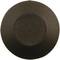 A round, black plastic button or switch, likely a control component for an electronic device.