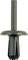 Drill with a cylindrical shank and serrated head, suitable for woodworking or metalworking.