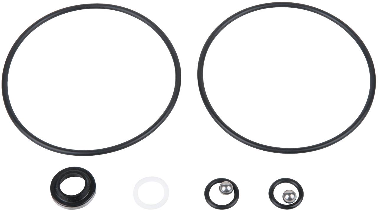 'Sealing set with two large and five small rings in various sizes. Primarily suitable for the maintenance of machine components.'