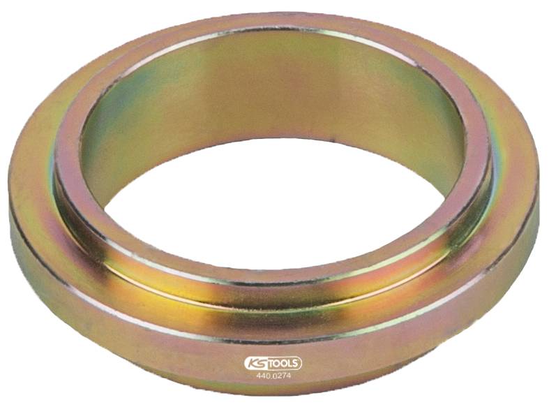Metallic ring with a smooth polished surface and the inscription 'KS TOOLS 440.0274'.