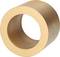 A bronze cylindrical ring with a large hollow space, potentially a technical component or a decorative sculpture.